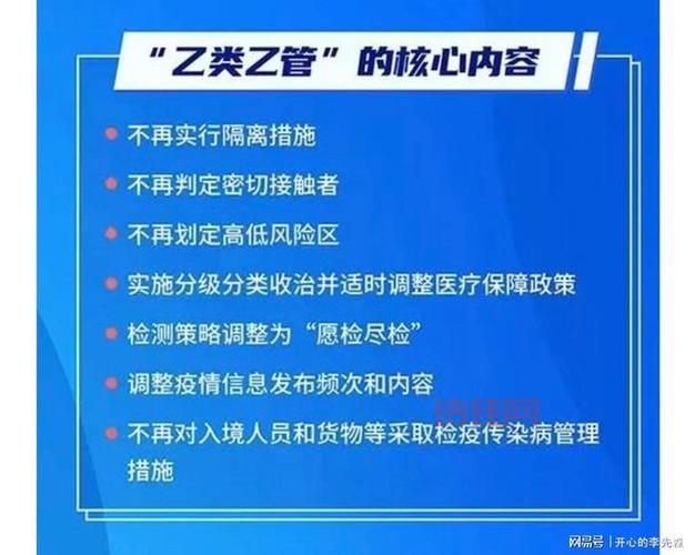 新冠感染实施乙类乙管（新冠感染调整为乙类乙管）