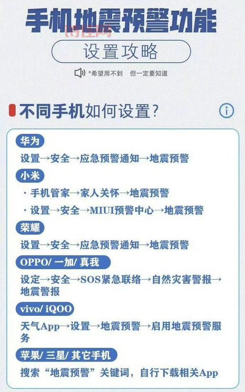 华为手机地震预警怎么开启？  开启后还会自动关闭吗？