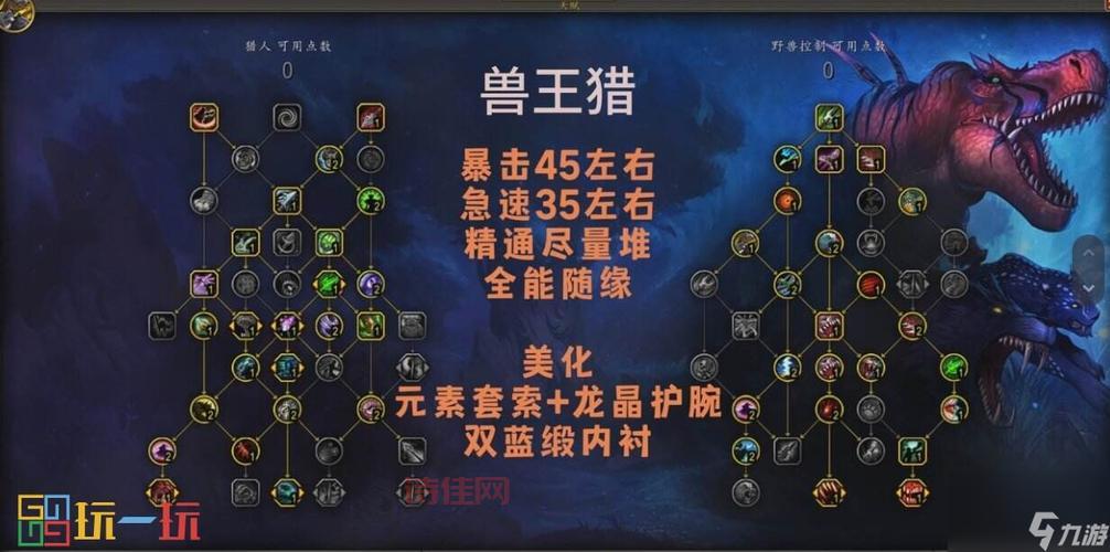 猎人练级首选：兽王天赋，安全感爆棚！