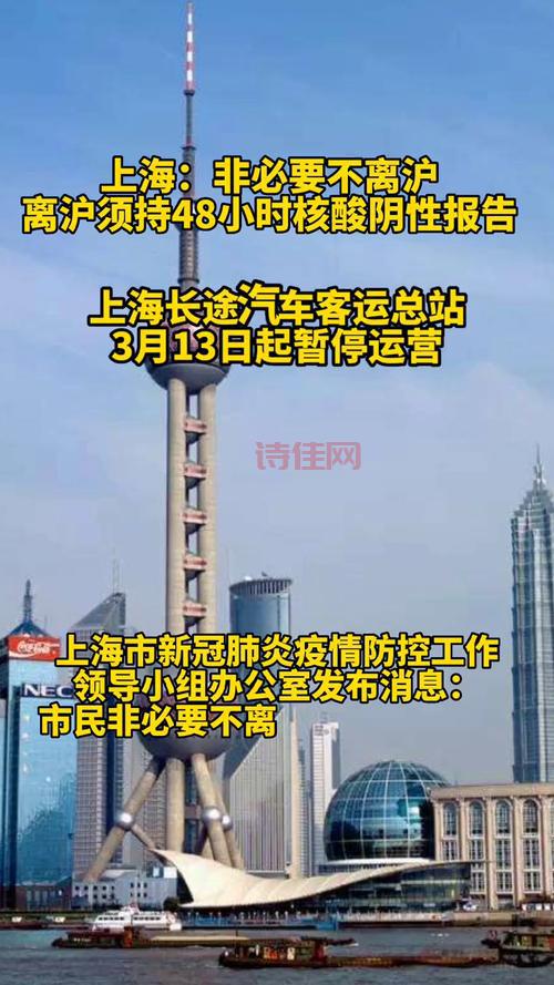 上海:非必要不离沪