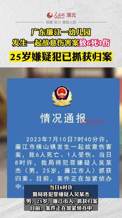 廉江故意伤害案25岁嫌犯落网，案件细节披露！
