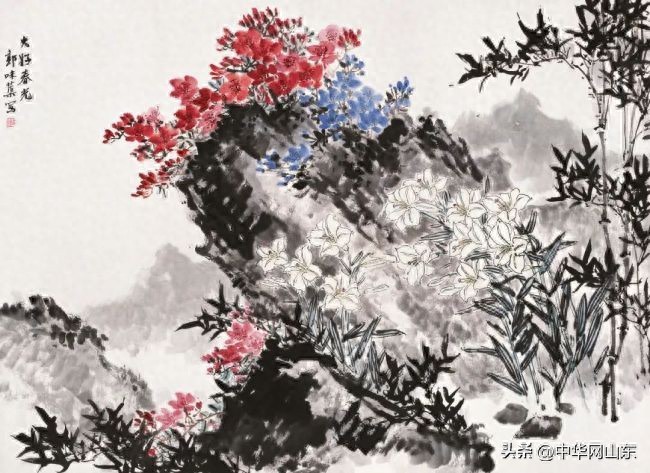 郭味蕖·花鸟画 | 将富有装饰性的重彩展现出一派清丽活泼的自然之美