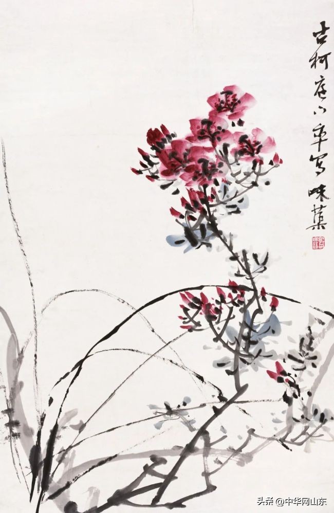 郭味蕖·花鸟画 | 将富有装饰性的重彩展现出一派清丽活泼的自然之美