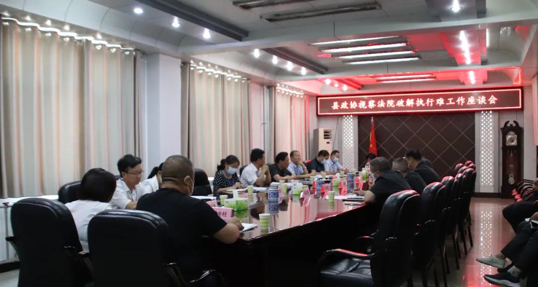 汤阴县政协视察法院执行工作