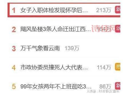 女子入职1个月查出怀孕被辞退