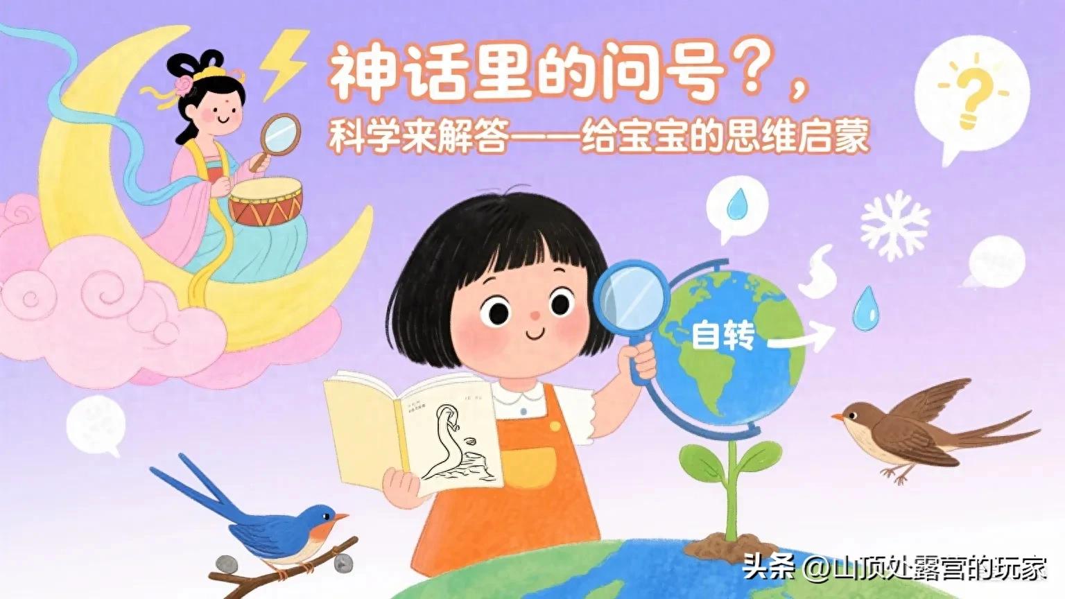 如何给幼儿启蒙批判性思维？以神话传说与科普知识的结合为例