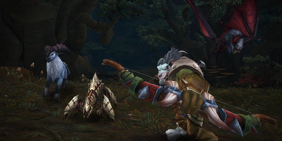 魔兽世界7.0 猎人橙装及合剂食物附魔测试