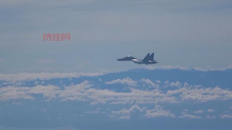 东部战区飞行员俯瞰澎湖列岛