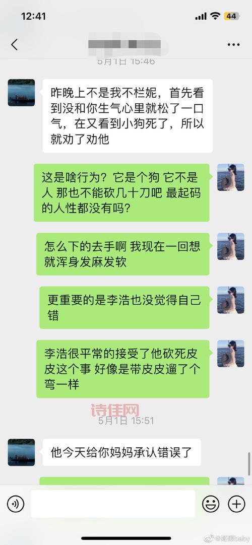 柯基被砍当事人再发声