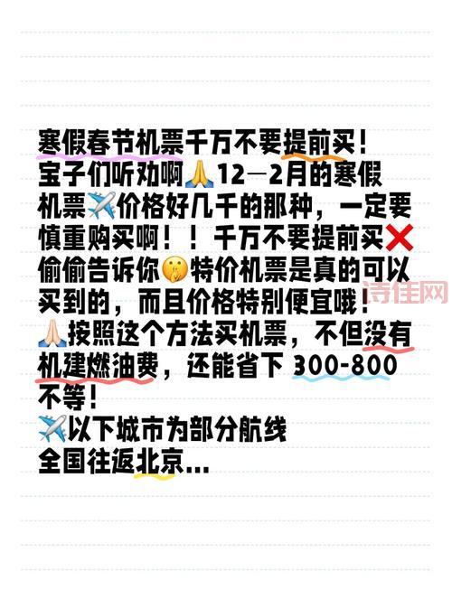 想买便宜的过年机票？这几个购票平台别错过！