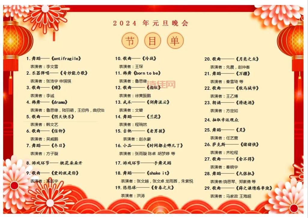 想看启航2013元旦晚会？这里有完整节目单和观看链接！