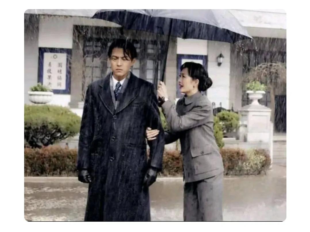 《伪装者》中，靳东饰演的明楼，张驰有度收放自如，演技炸裂