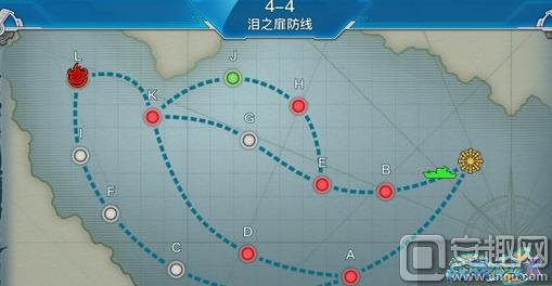战舰少女R4-4掉落一览 4-4关卡打捞攻略