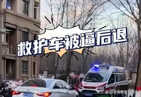 救护车被堵后续，车主罚的太轻，车牌号遭曝光，网友：果然有背景
