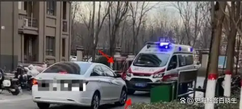 救护车被堵后续，车主罚的太轻，车牌号遭曝光，网友：果然有背景
