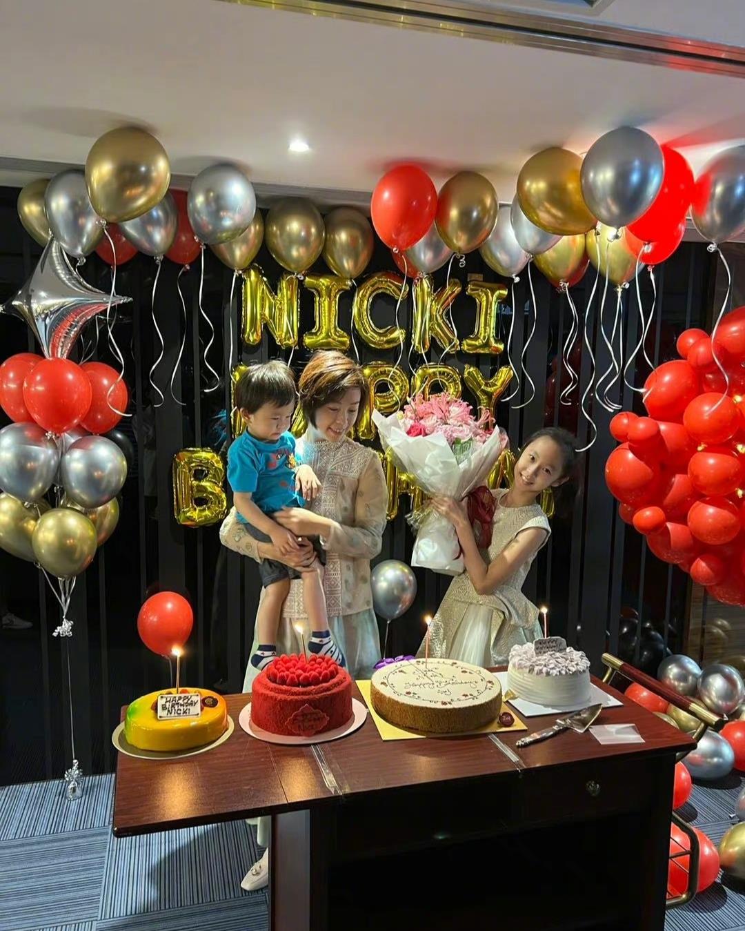 张怡宁嫁给徐威幸不幸福？看今天庆生图就知道啦，闪婚这事她说啦