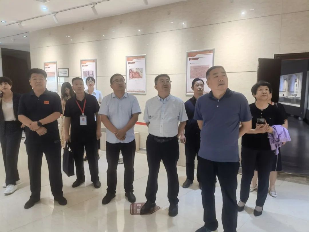茌平区人大常委会视察文物保护和红色文化传承工作