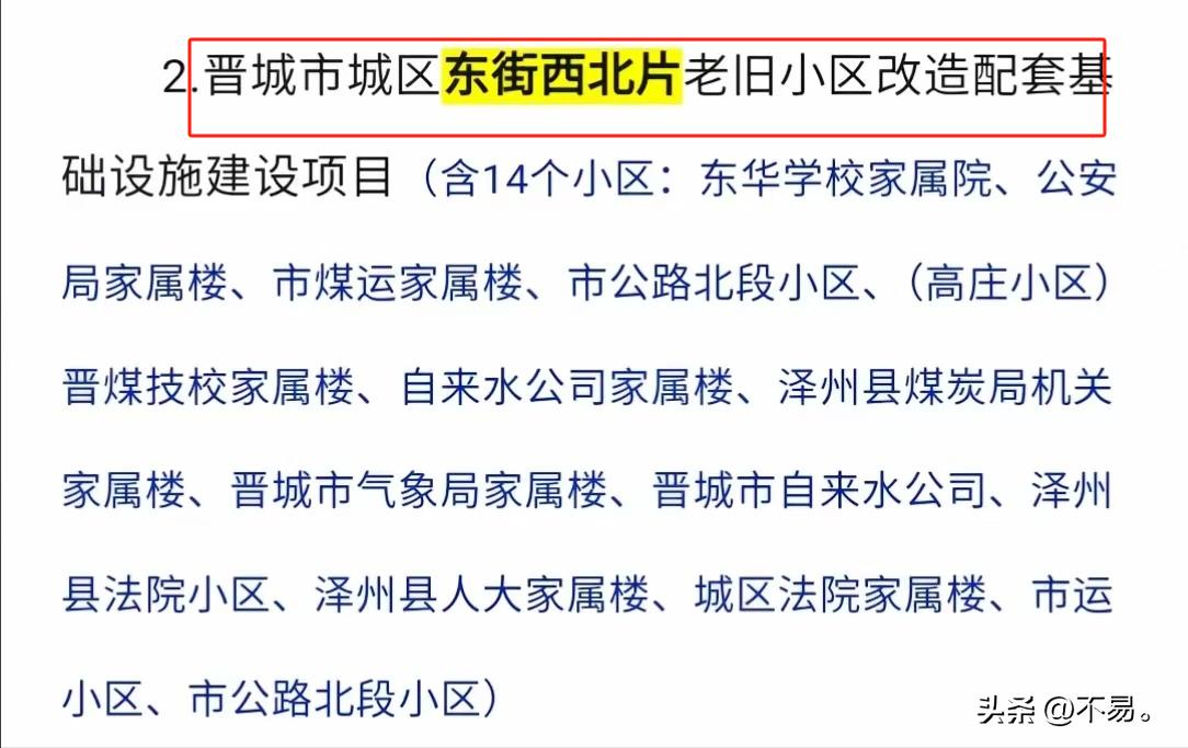 晋城72个老旧小区2025年将迎来大改造，看看有你的家乡吗？