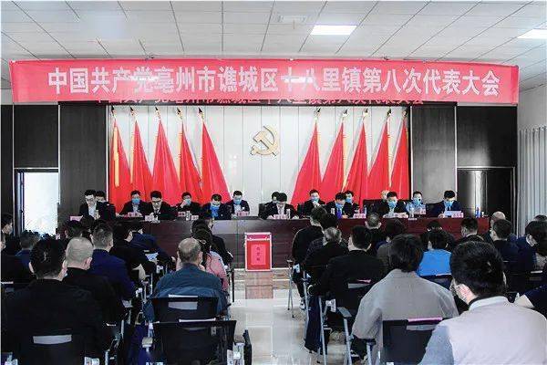 谯城区乡镇党委换届工作顺利完成！