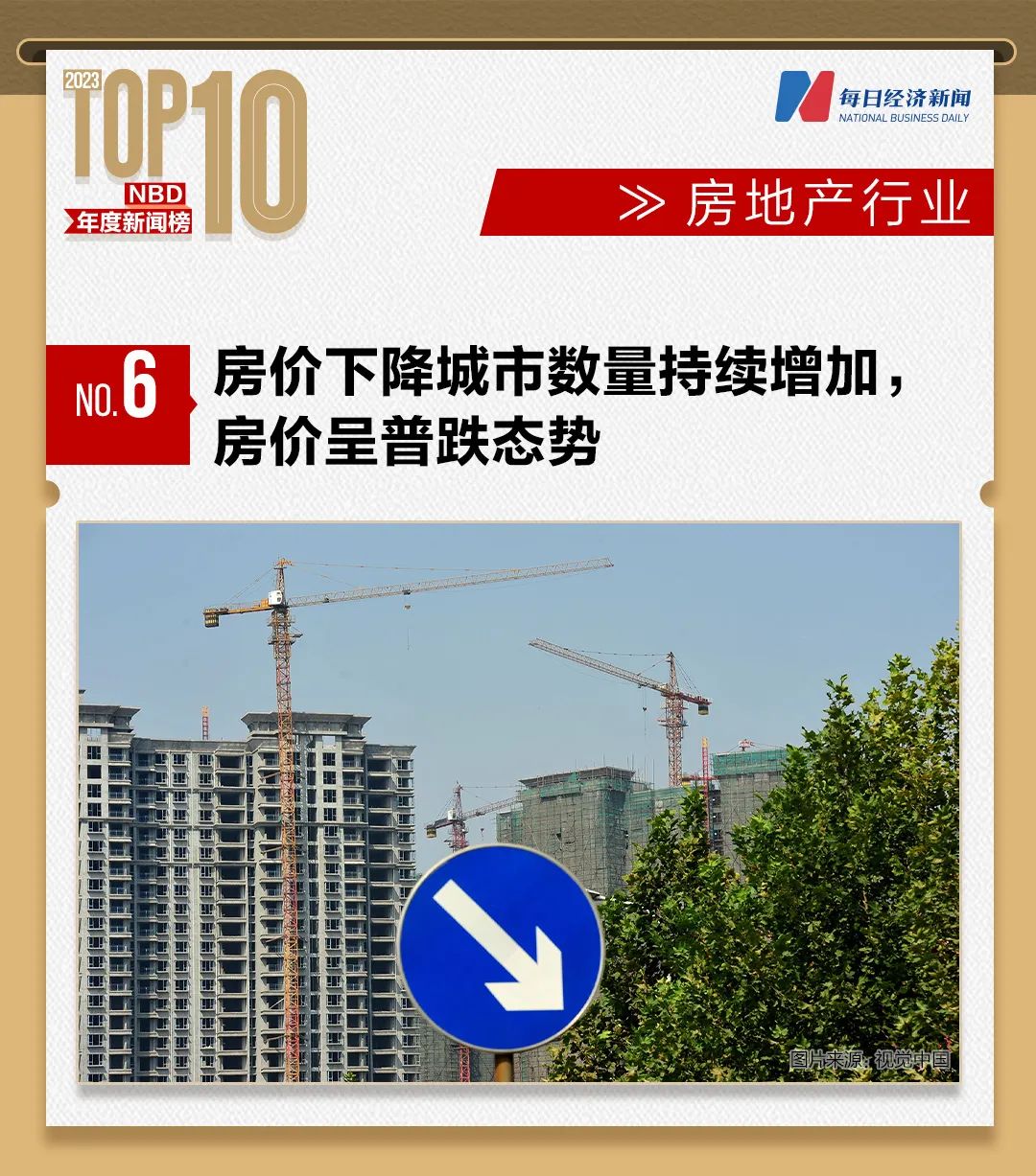“保交楼”交付超165万套，房价下降城市持续增加……2023年房地产行业十大新闻