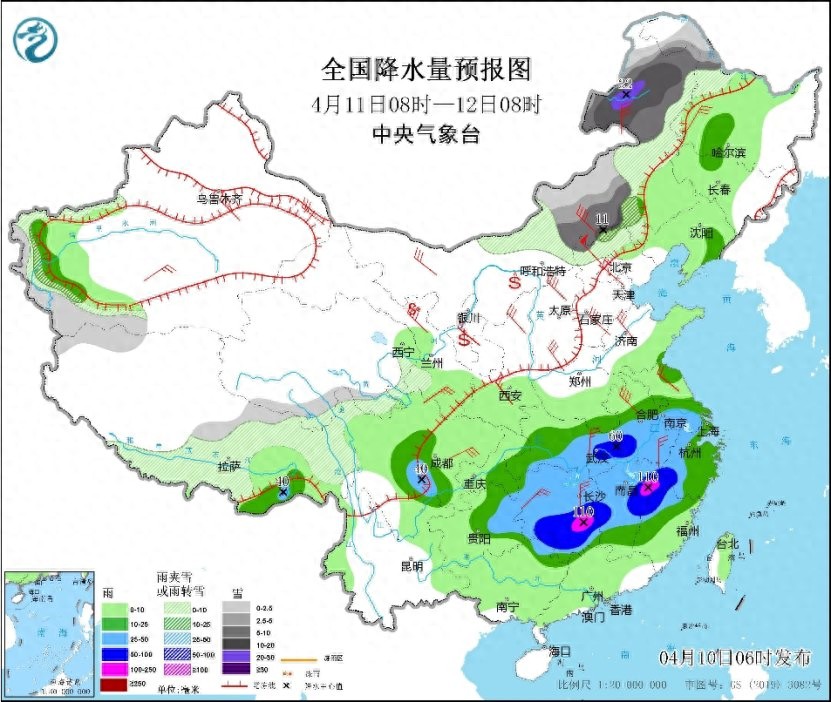 11日起较强冷空气将影响我国 大风降温雨雪强对流天气齐现