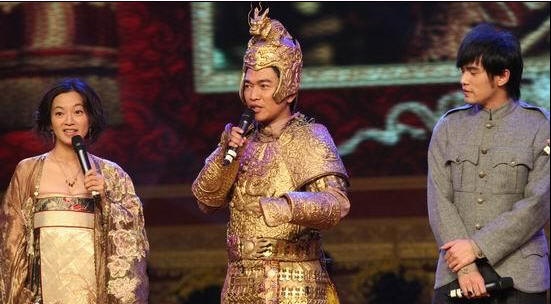 周杰伦晚会现场舞大刀 吴宗宪周杰伦PK对打又对唱