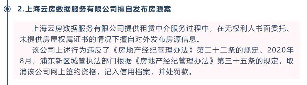 Q房网子公司登上海违法违规典型案例 属国创高新旗下