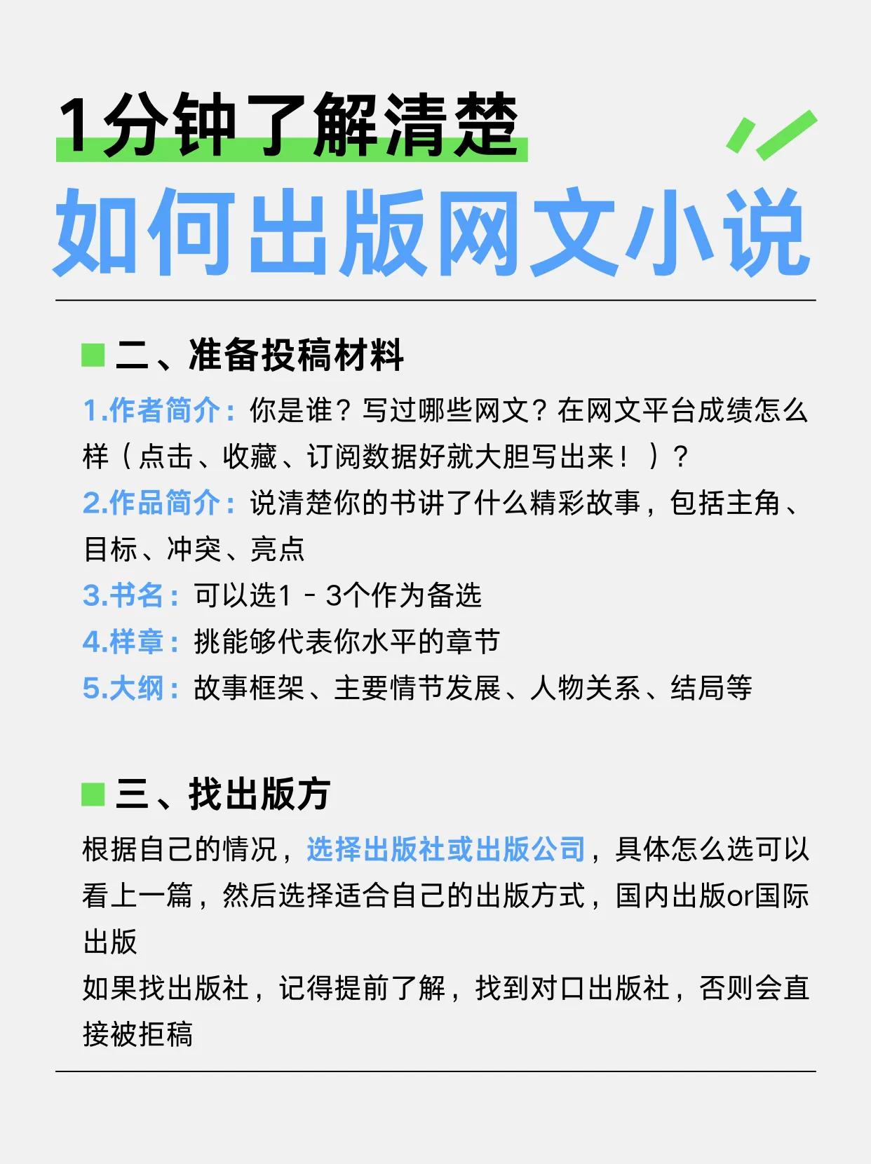网文小说能出版吗？如何出版？