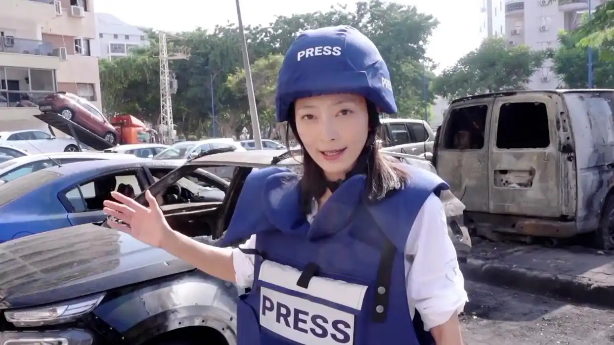 这就是新华社战地记者！