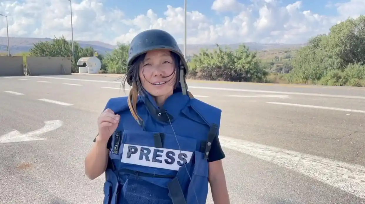 这就是新华社战地记者！
