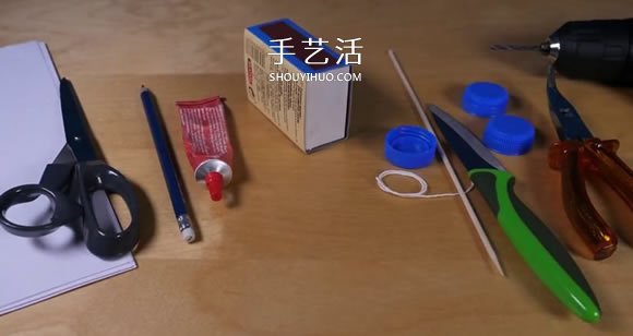 阿拉善充气大炮科技小制作：纸做的可发射大炮
