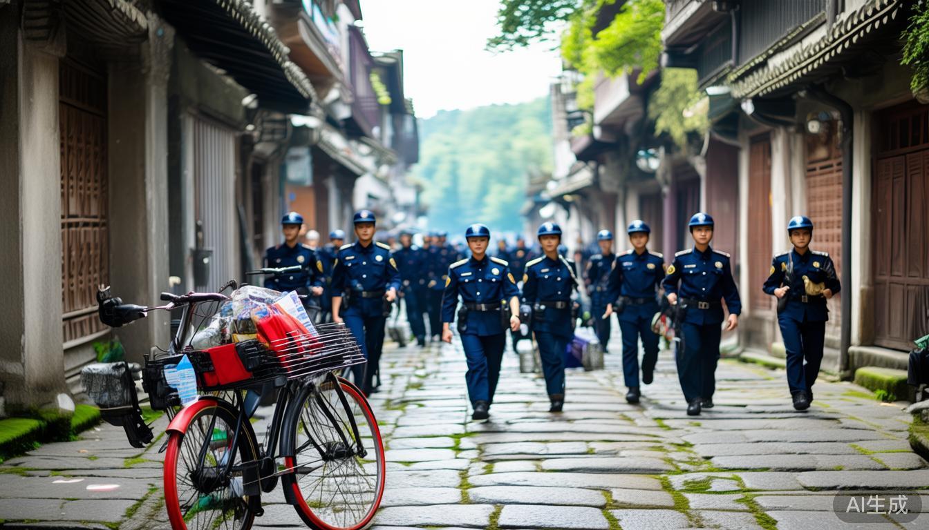 国庆期间诸暨义警守护热闹！他们都出现在哪些地方？
