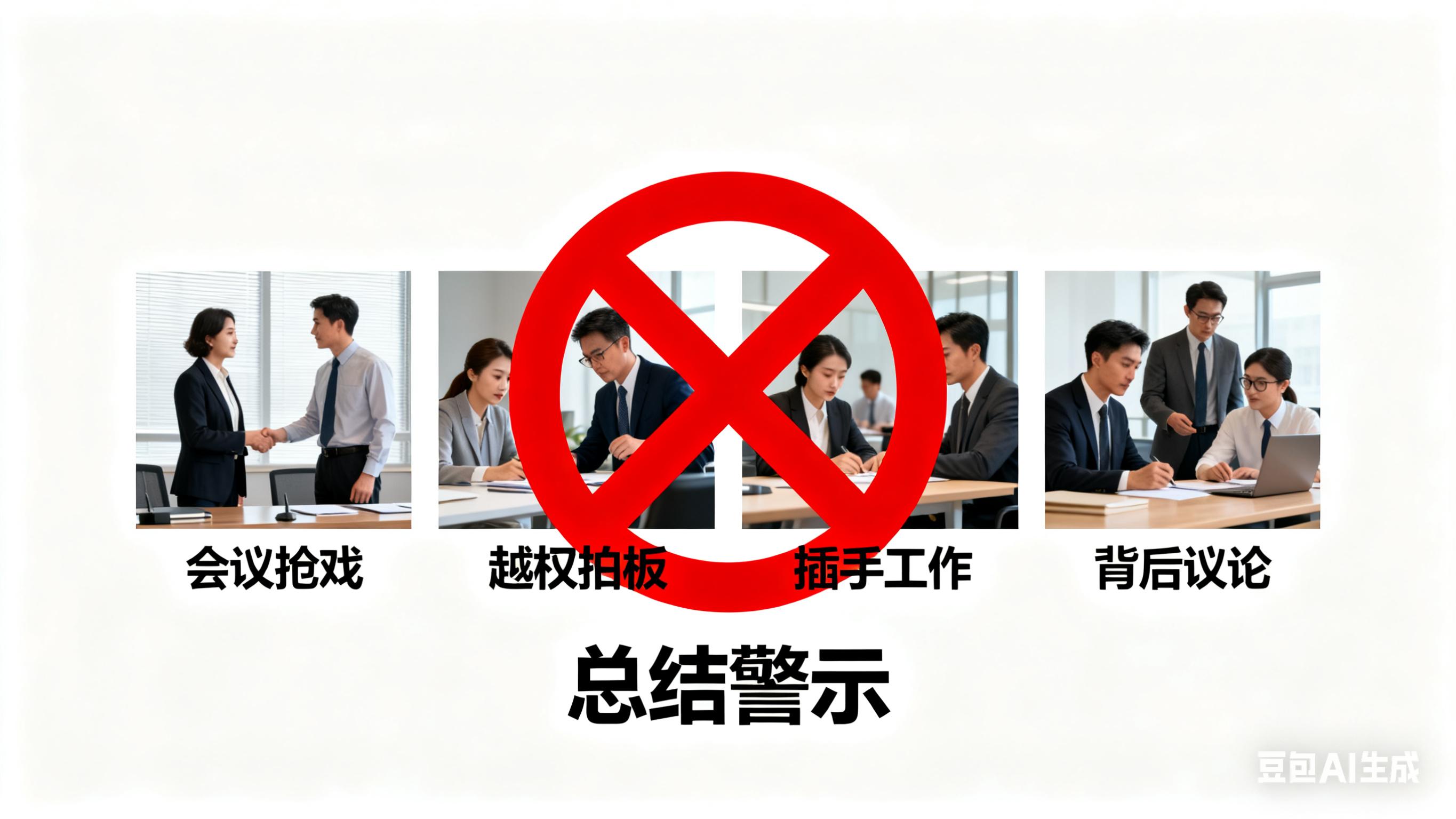 职场大忌:越界的“四个表现”给自己带来的危害