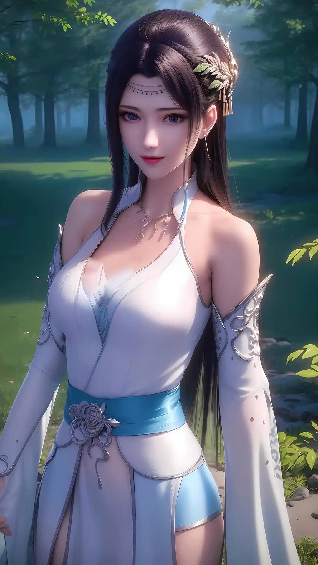 国漫女神“云韵”高清4K手机壁纸：天生性子淡然