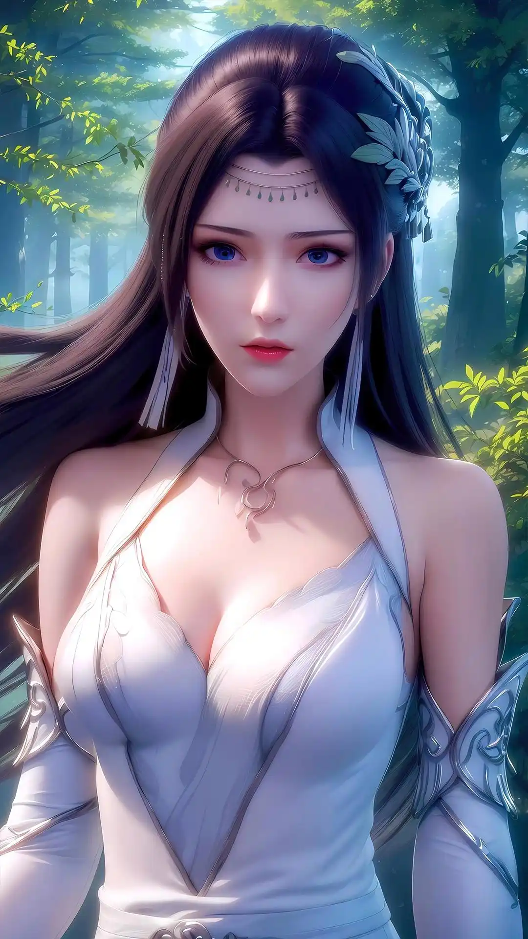 国漫女神“云韵”高清4K手机壁纸：天生性子淡然