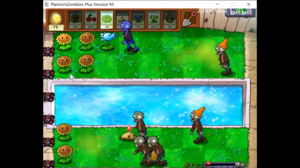 植物大战僵尸95改版 中文破解版