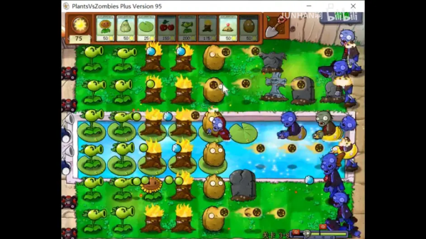 植物大战僵尸95改版 中文破解版