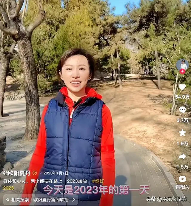 落地的凤凰不如鸡？从“央视国脸”到网红，欧阳夏丹终究自讨苦吃