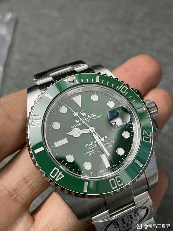 clean厂劳力士绿水鬼的发展历史