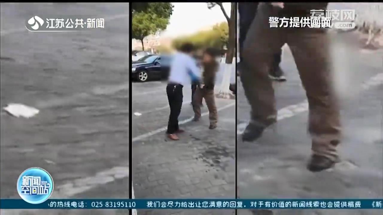 “网红”碰瓷被车主识破及时报警：附近都是监控，你赖不掉的