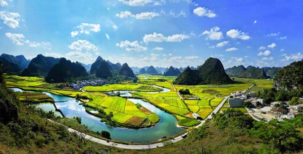 广西天等：宝藏县城邀你奔“县” 在美食美景中享岁月静好