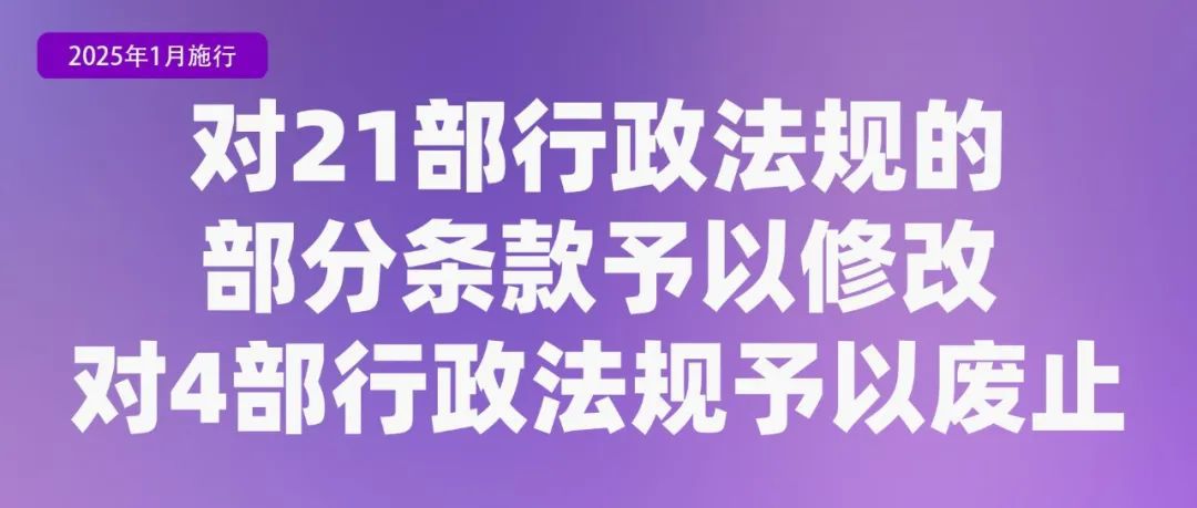 2025年起，这些新规将影响你我生活！