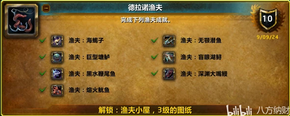 魔兽世界德拉诺钓鱼指北-纳特帕格的钓鱼帽