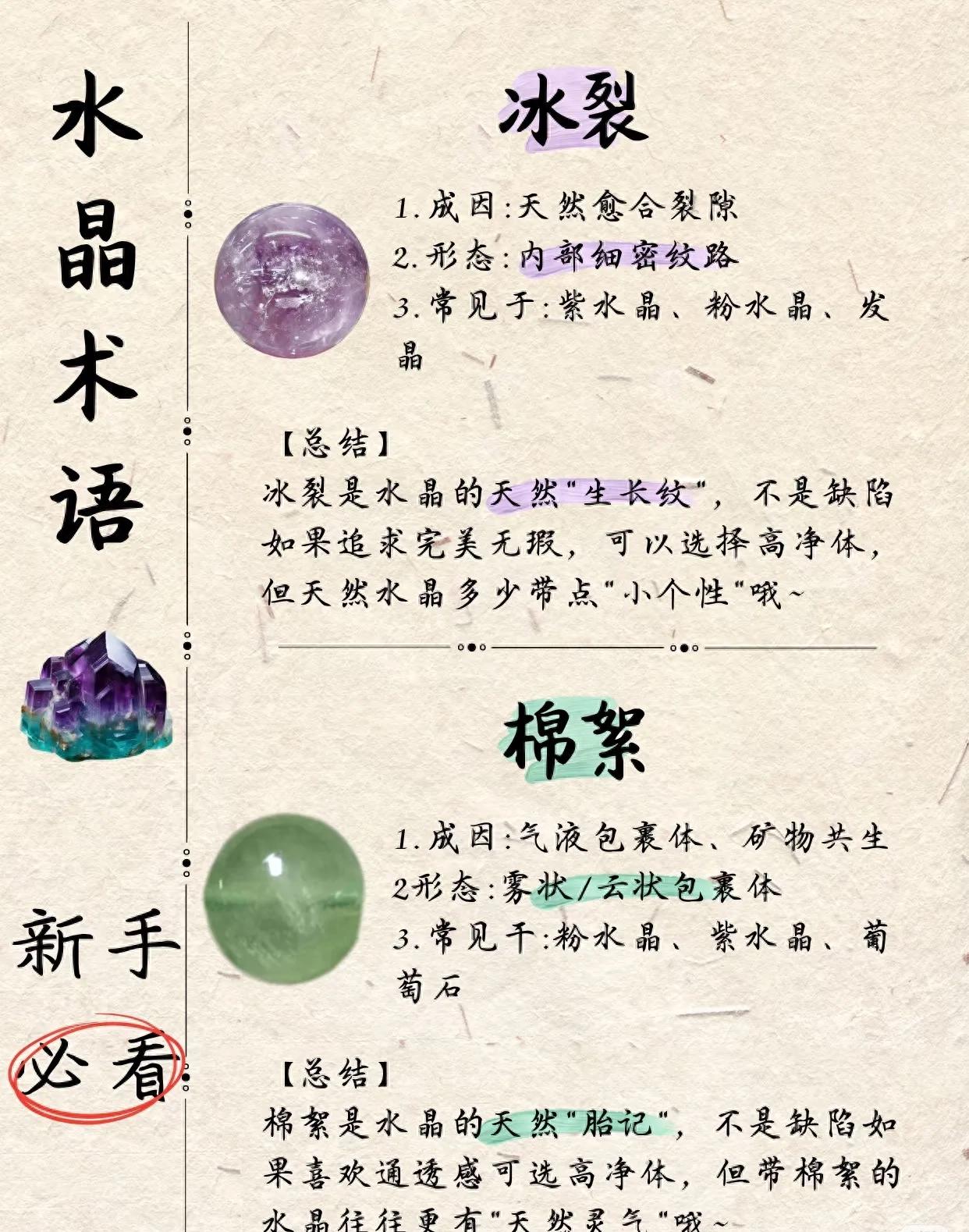 水晶圈“黑话”破译，新手必看！