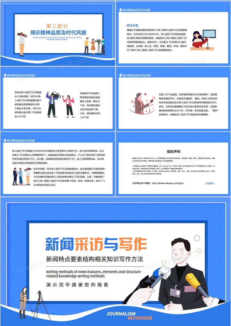 新闻特点要素结构相关知识写作方法动态PPT