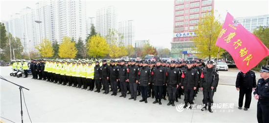 汶上县公安局举行110接处警改革启动仪式