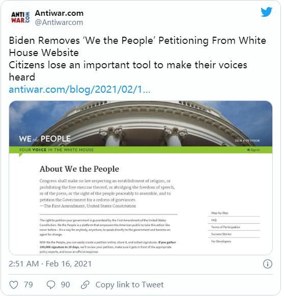 拜登政府干了件让全球网民意外的事，美国主流媒体却没有报