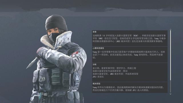 彩虹六号:这个干员被玩家们称为夹子妹,从来没人见过她的真面目