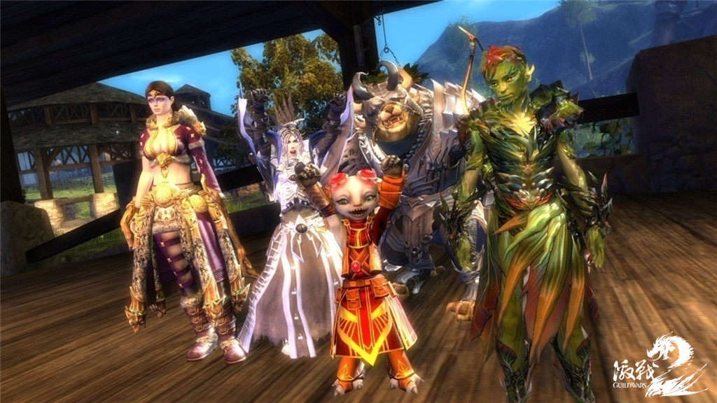 颠覆MMORPG！《激战2》正式火爆公测