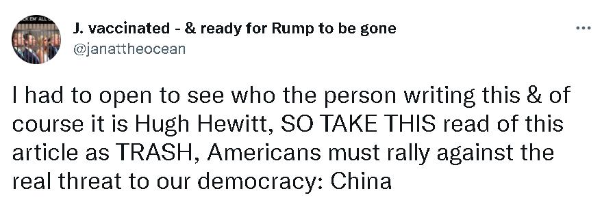 中国才是美国民主“真正的威胁”？美国网民留言一个比一个精彩
